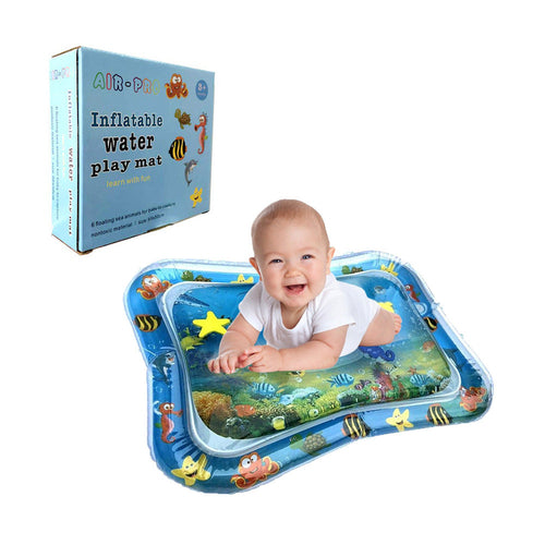 Baby Inflatable Water Mat, Infants Summer Beach Water Mat Patted Pad