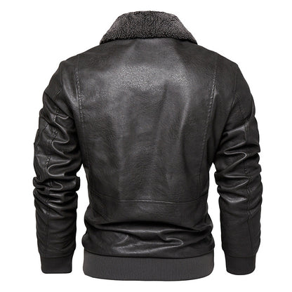 Slim Fit Leather Jacket