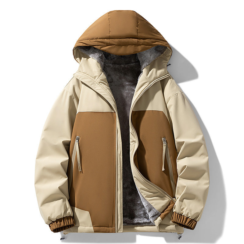 Retro Casual Hooded Jacket
