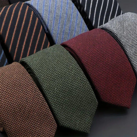 Thickened Men's Business Fashion Tie Cotton
