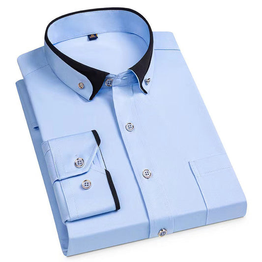 Men's Business Shirt Long Sleeve
