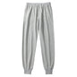 Men's Cotton Sports Casual Pants Drawstring Loose Slimming