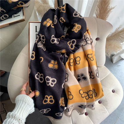 Double-sided Cashmere Scarf