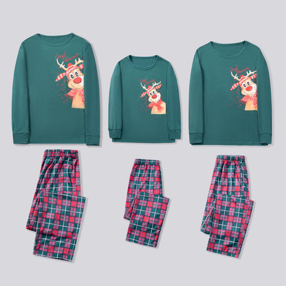 Christmas Printed Parent-child Pajamas
