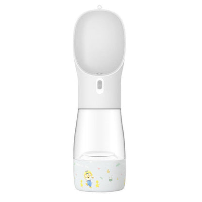 Pet Dog Water Bottle Feeder Bowl Portable Water Food Bottle Pets