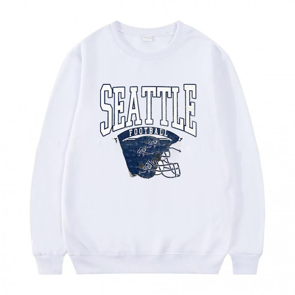 Brushed Hoody Round Neck Men's Sports And Leisure