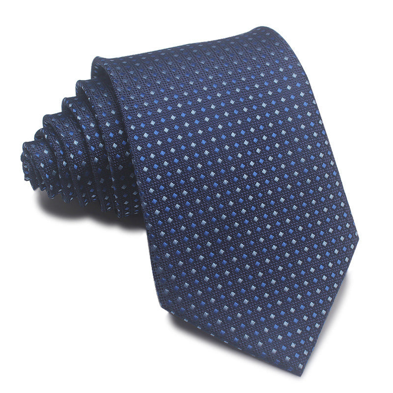 8CM Striped Tie Men's Business Formal