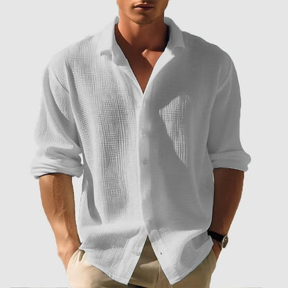 Men's Lapel Long Sleeve