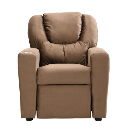 Kids Upholstered Couch With One Cup Holder