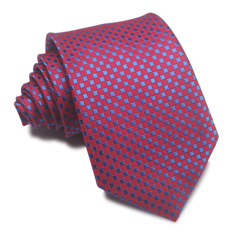 8CM Striped Tie Men's Business Formal