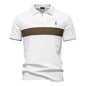 Deer Embroidered POLO Men's Lapel Short-sleeved T-shirt