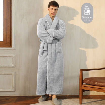 Thickened Cotton Velvet Robe