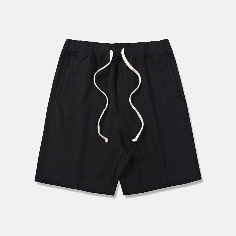 High Street Style Plain Loose Edge Shorts