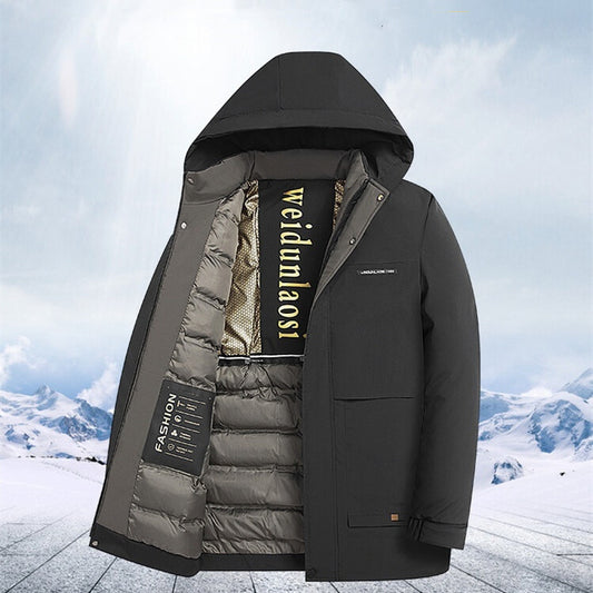 Winter Men's Velvet Thickening Padded Jacket
