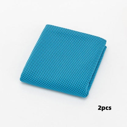 Sports Towel Physical Cooling Microfiber Instant Cool Ice Face Towels