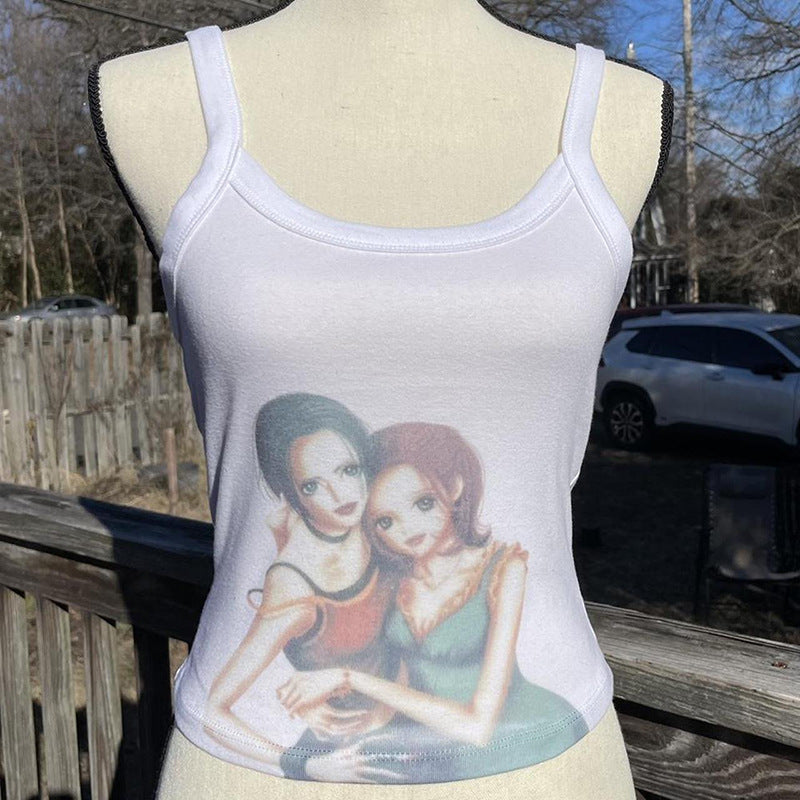 Pure Printed Sling Top Fashion