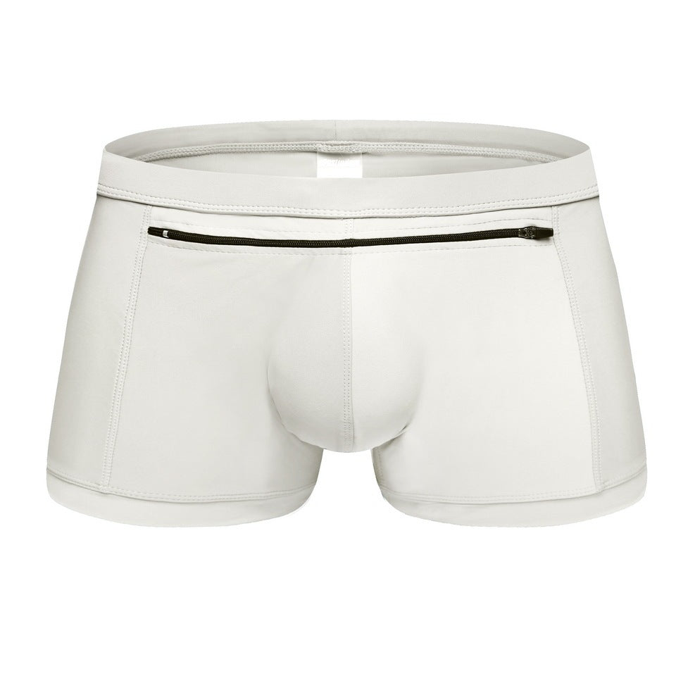 Back Pocket Men's Front Pocket Zipper Design