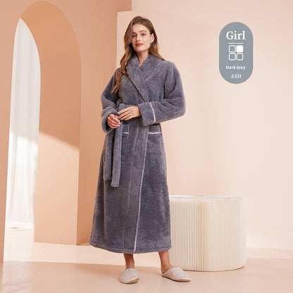 Thickened Cotton Velvet Robe