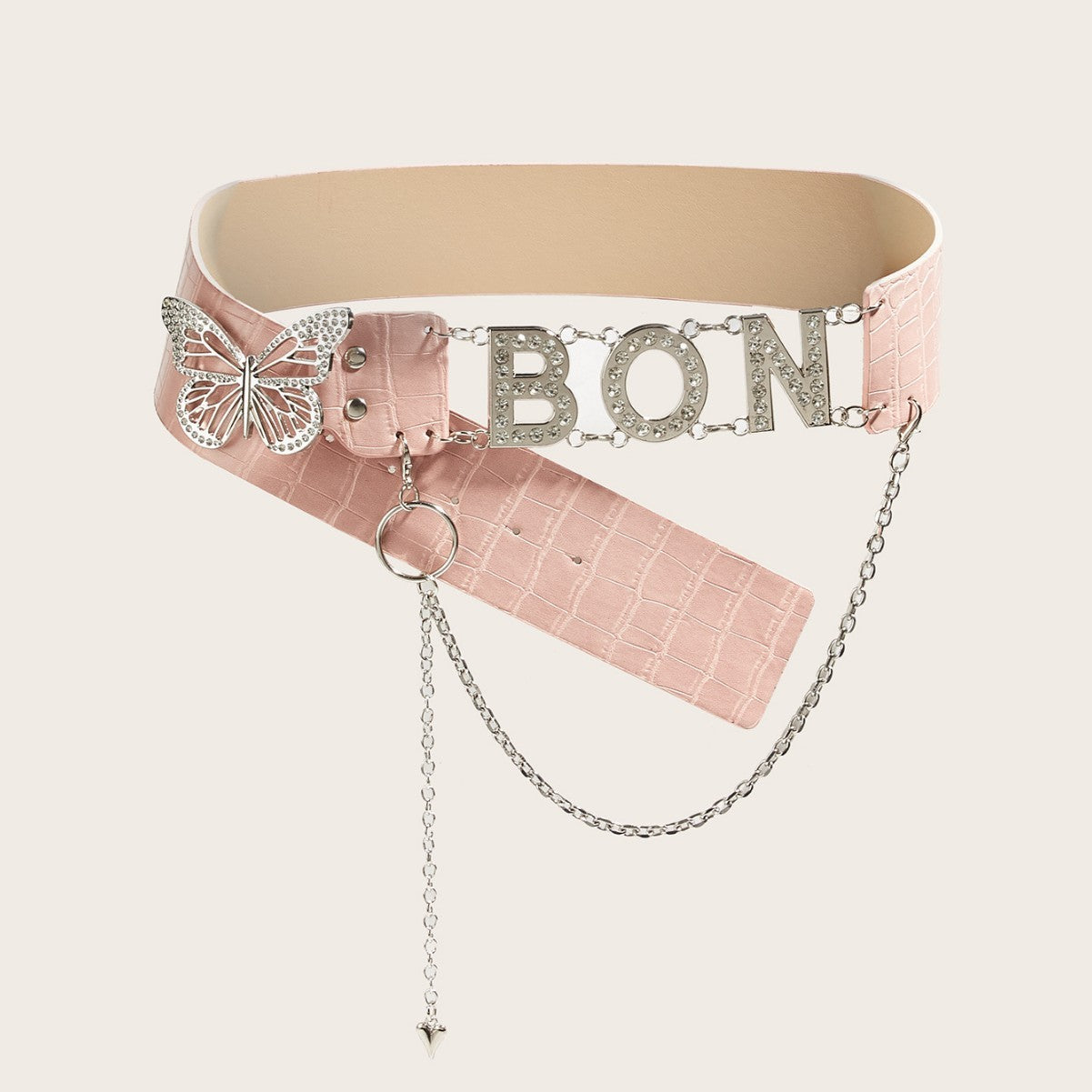 Retro Butterfly Buckle Belt