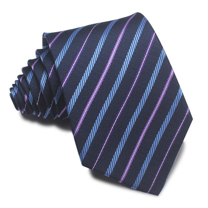 8CM Striped Tie Men's Business Formal