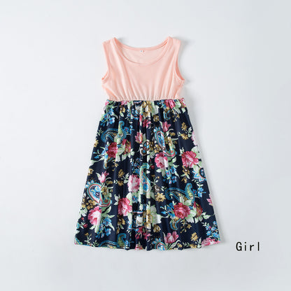 Printed Vacay Family Matching Outfits