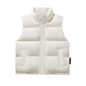 Trendy Sleeveless Cotton-padded Vest