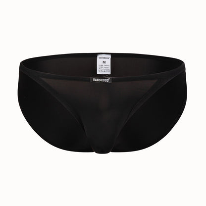 Men's Couple Underwear Ice Silk Narrow Edge