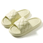 New Rhombus Home Slippers Summer Non-slip Floor Bathroom Slipper
