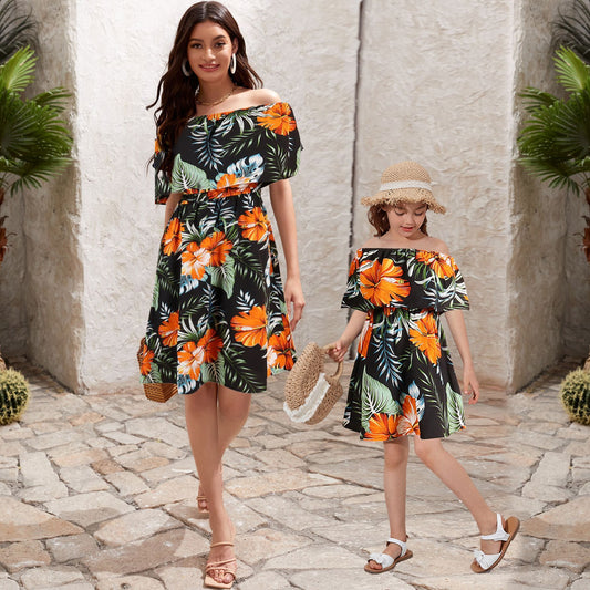 A Family Of 4 Vacation Matching Outfits