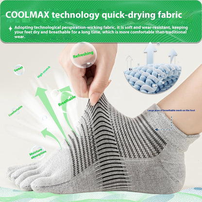 Breathable Quick-drying Short Tube Toe Socks
