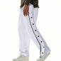 Basketball Breasted Tear And Pull Sports Casual Sweatpants