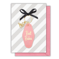 Best Babes Motel Style Keychain with Birthday Greeting Card | Gift for