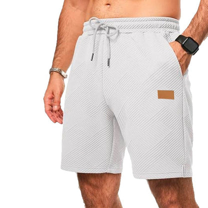 Casual Elastic Waist Drawstring Shorts