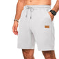 Casual Elastic Waist Drawstring Shorts