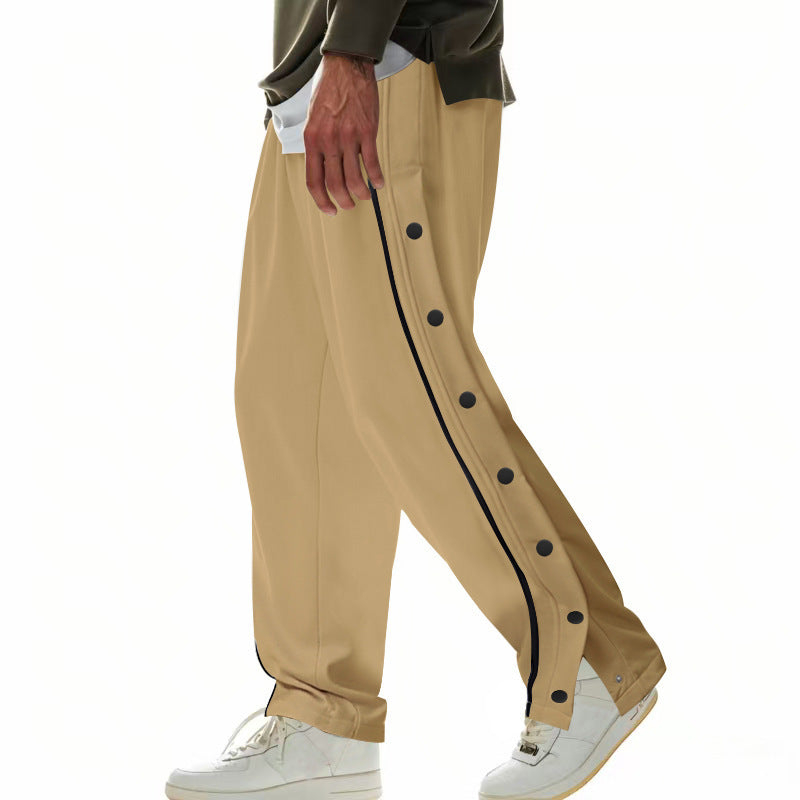 Basketball Breasted Tear And Pull Sports Casual Sweatpants