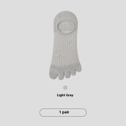 Five-finger Men's Summer Cotton Socks