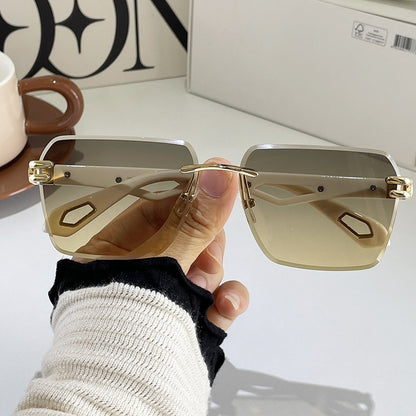 Trendy Trimming Sunglasses