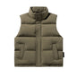 Trendy Sleeveless Cotton-padded Vest
