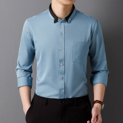 Men's Business Shirt Long Sleeve