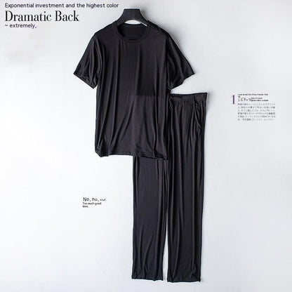 Short-sleeved T-shirt Thin Loose Trousers