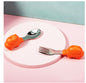 Silicone Baby Dishes for Children's Tableware Plate Non-slip Baby