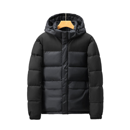 Cotton Jacket Men And Women Short Color Contrast Patchwork