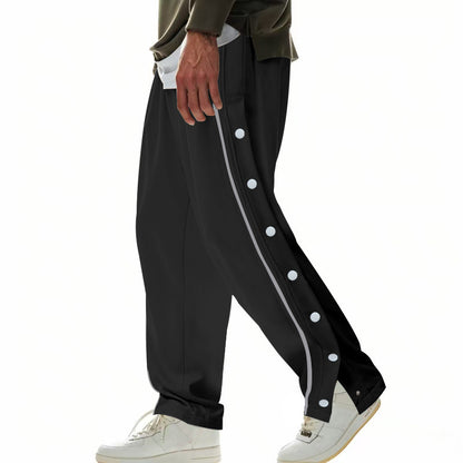 Basketball Breasted Tear And Pull Sports Casual Sweatpants