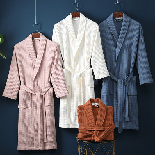 Pure Cotton Bathrobe Nightgown
