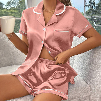 Casual Pajamas Women's Silk Soft
