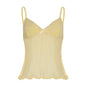 Lace Stitching Tank For Women