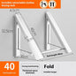 Punch-free Space Aluminum Foldable Invisible Folding Retractable Wall