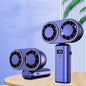 USB Handheld Mini Fan Foldable Portable Neck Hanging Fans 5 Speed USB