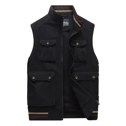 Casual Vest Men's Multi-pocket Sleeveless Jacket