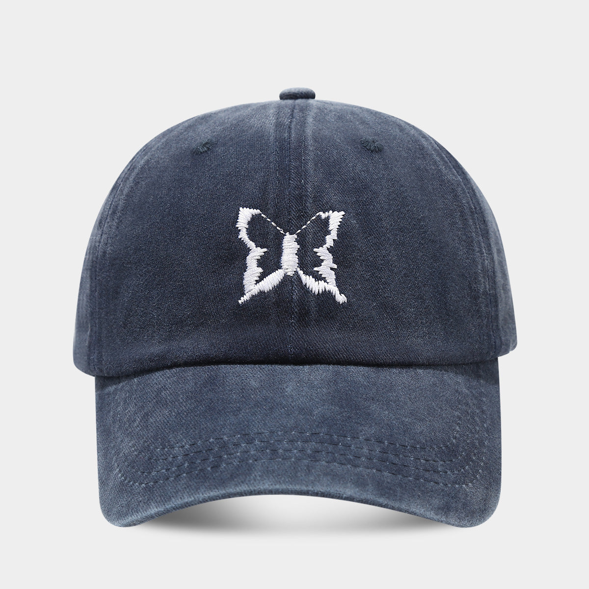Butterfly Embroidered Sun Hat